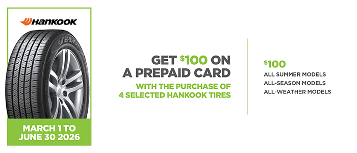 Hankook rebate