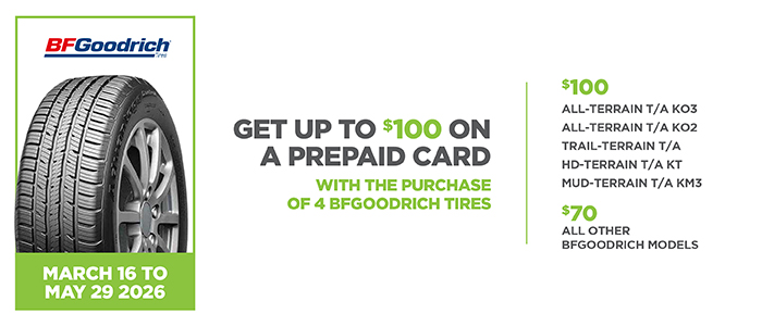 BFGoodrich rebate
